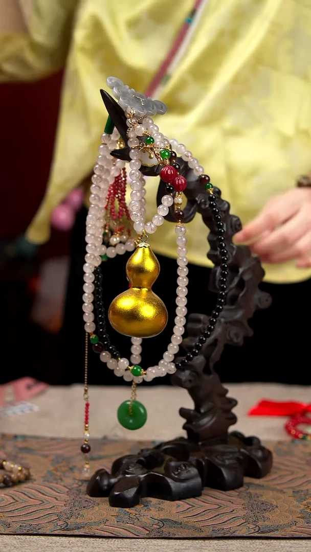 038玖澄出品文创漆艺葫芦国风艺术配饰