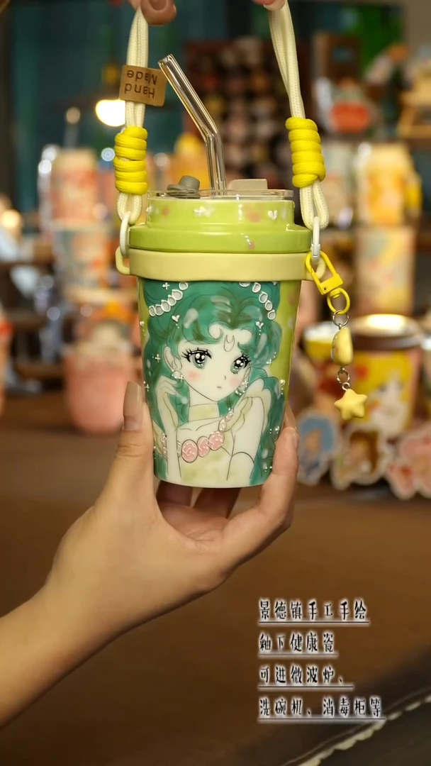 景德镇陶瓷手工手绘&A413