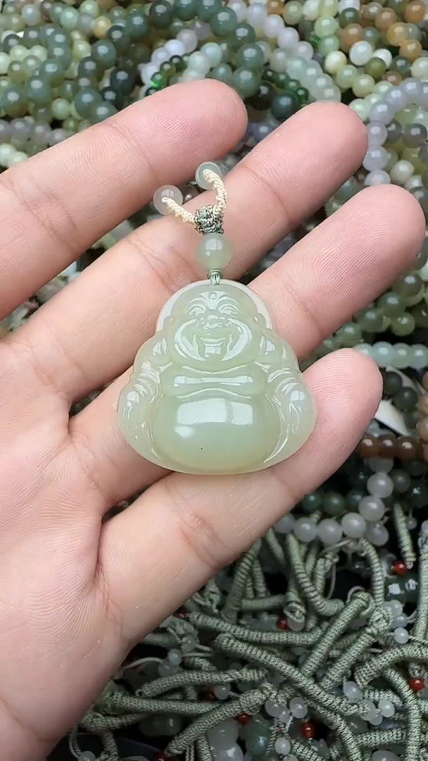 颈饰未镶嵌和田玉拍一发一