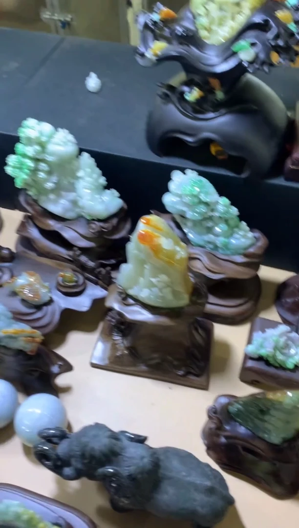 未镶嵌摆件翡翠用****3翡翠摆件