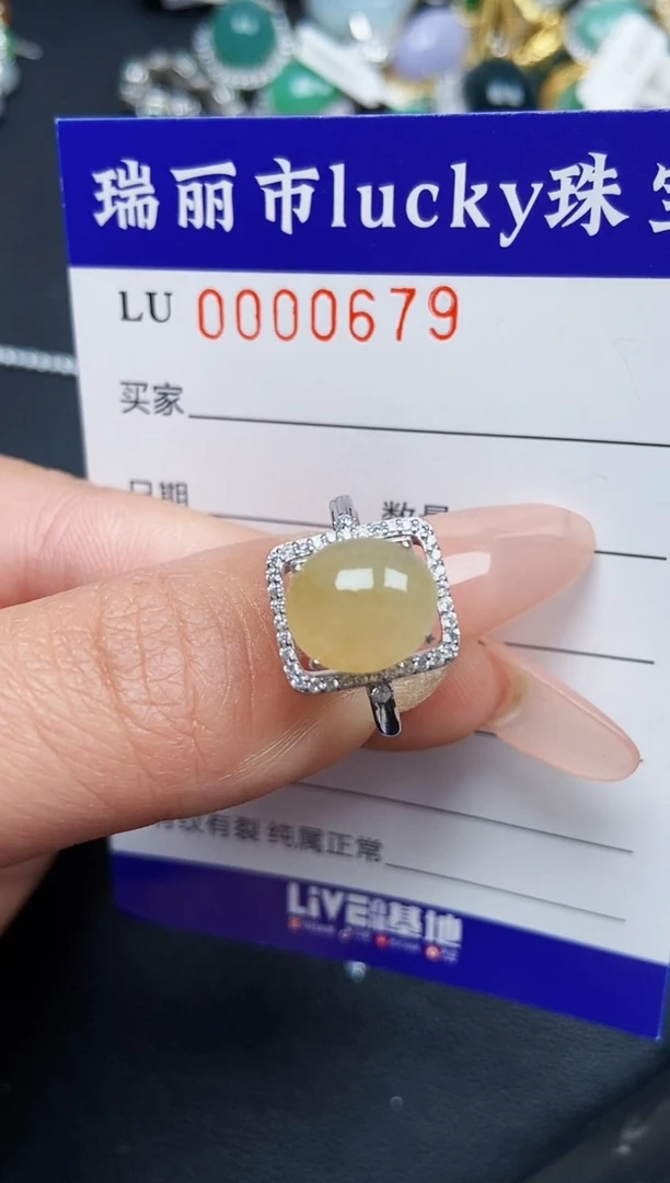 【闪购商品】翡翠颈饰银S925镶嵌0679