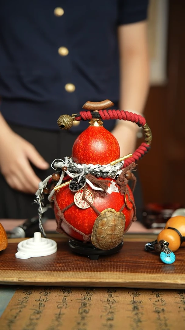 365号800ml左右非遗大漆酒葫芦