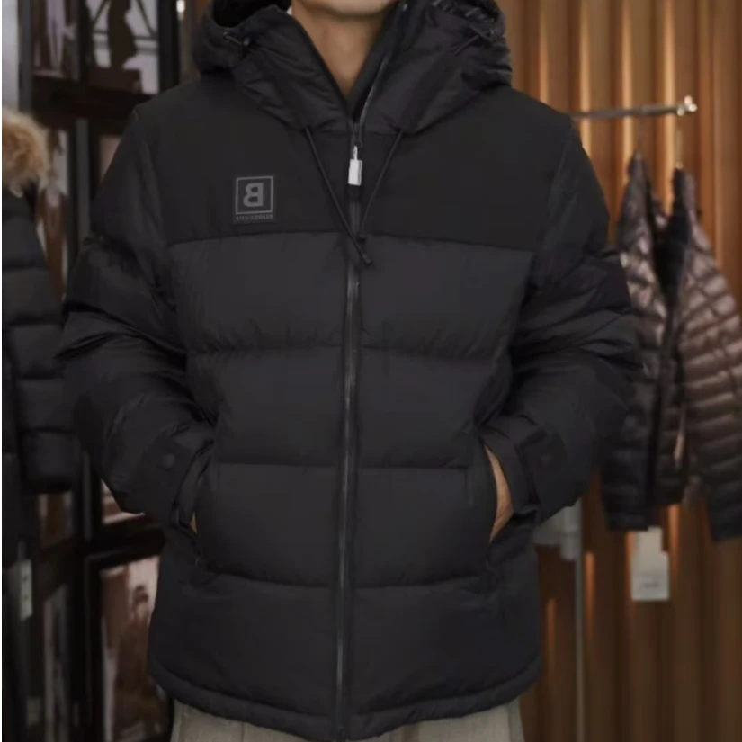未使用 BURBERRY/博柏利 B字母 户外三防男款羽绒服