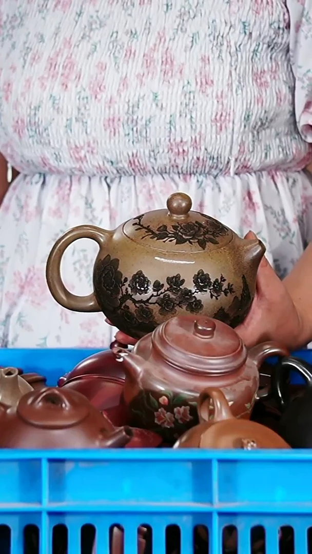 宜兴原矿紫砂壶茶壶500C