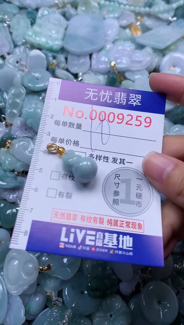 颈饰未镶嵌翡翠9259