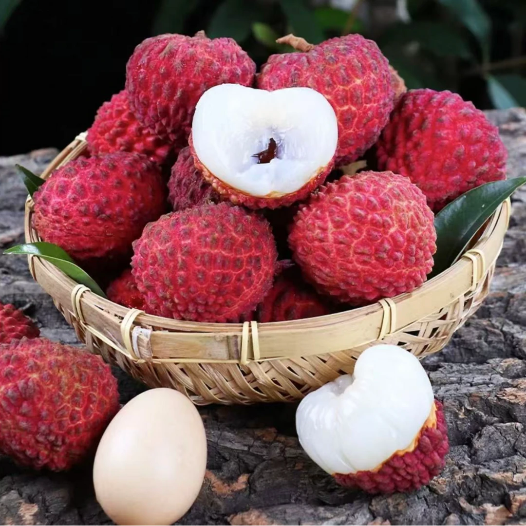 【南深农】1火山王荔枝王大果5斤新鲜水果香甜多汁荔枝同城送