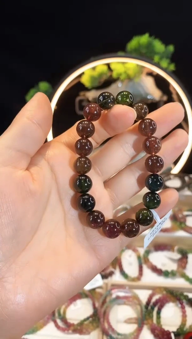 手链未镶嵌碧玺G2468素圈颜色微差