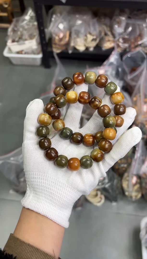 【闪购商品】菩提根/象牙果手串15糖壳有色差（107）
