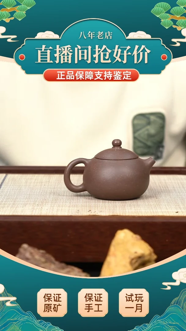 茶壶紫砂粗砂天青西施 120