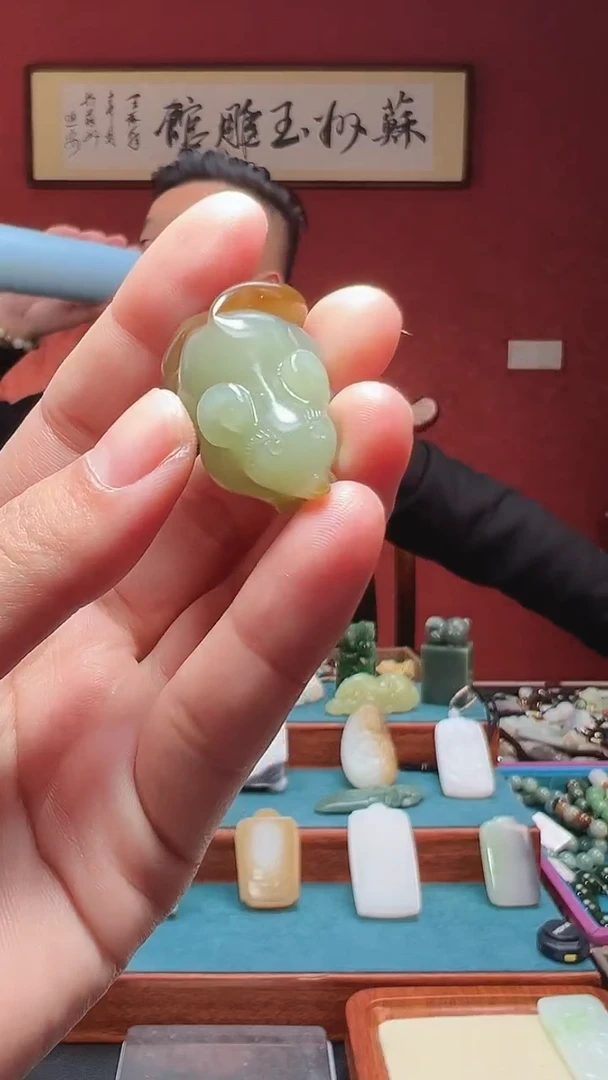 吊坠(不含链)未镶嵌和田玉49