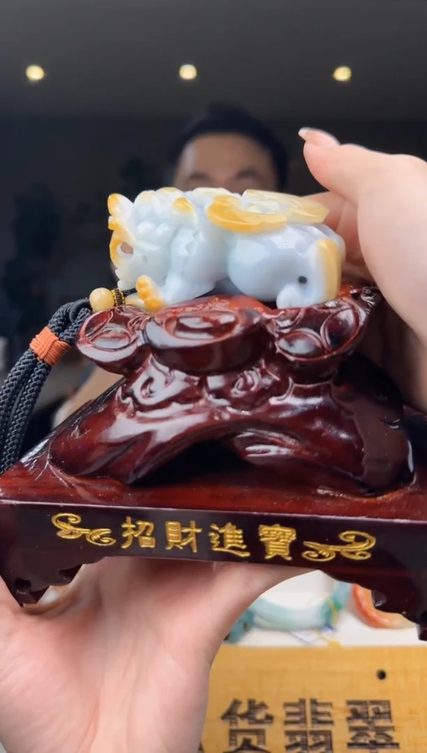 【闪购商品】翡翠摆件未镶嵌CC@@960Q3J13259