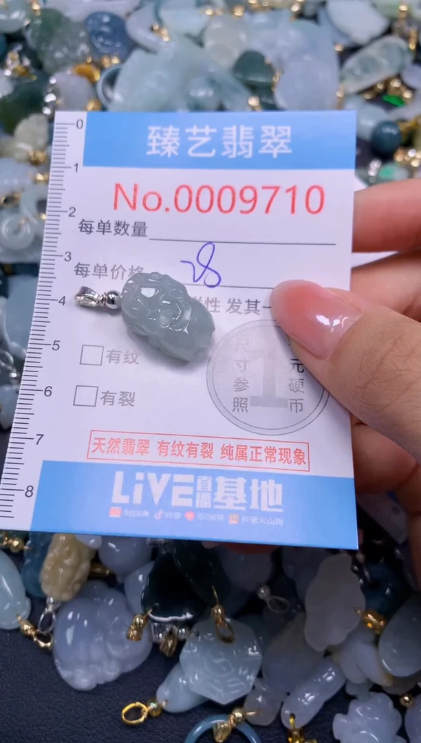 颈饰未镶嵌翡翠9710