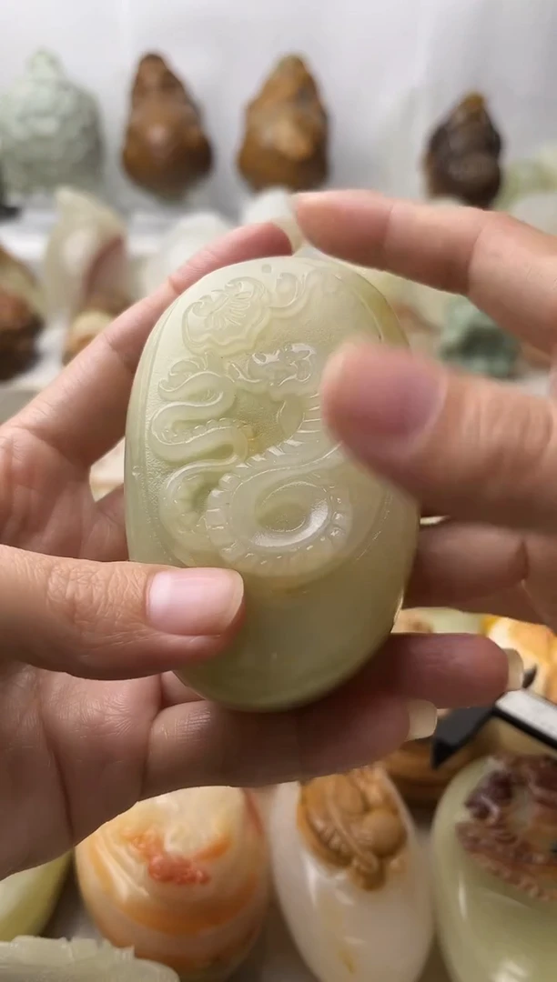 石材古青石棉纹正常不退换蛇