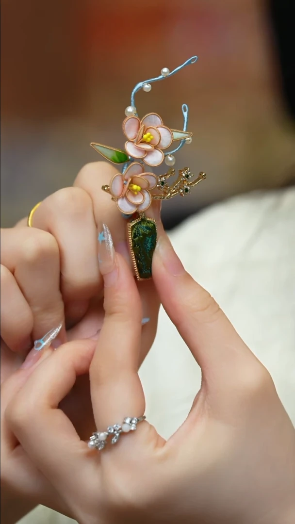 织绣苏绣刺绣绒花