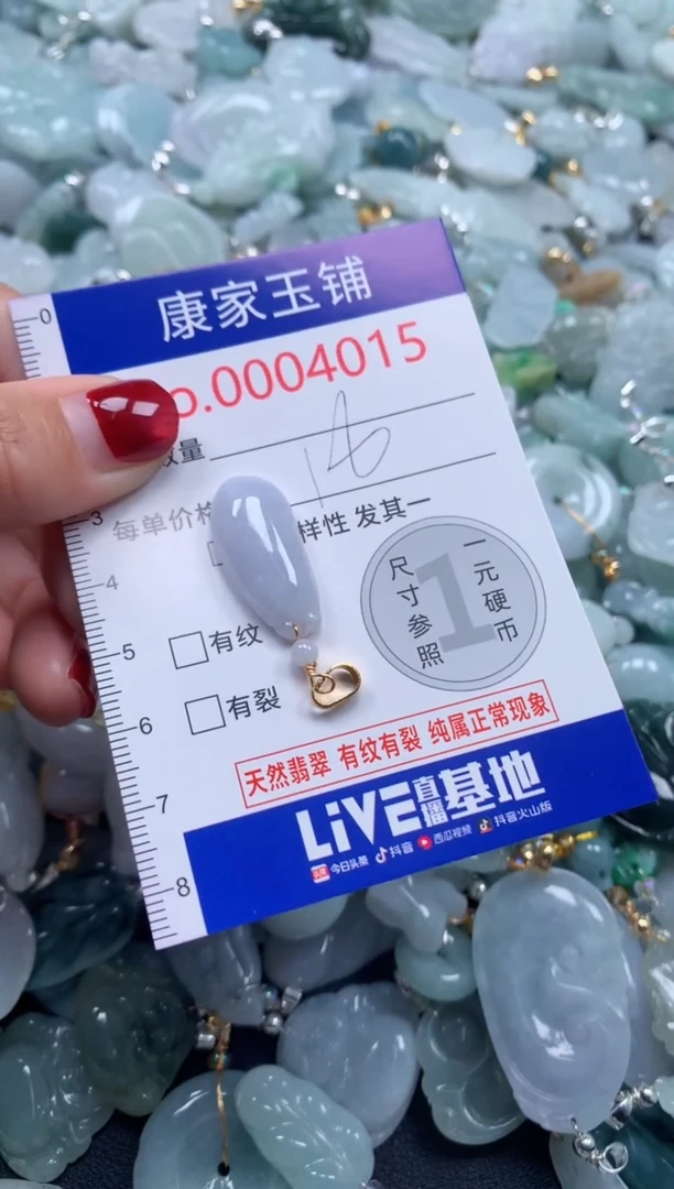 颈饰未镶嵌翡翠4015