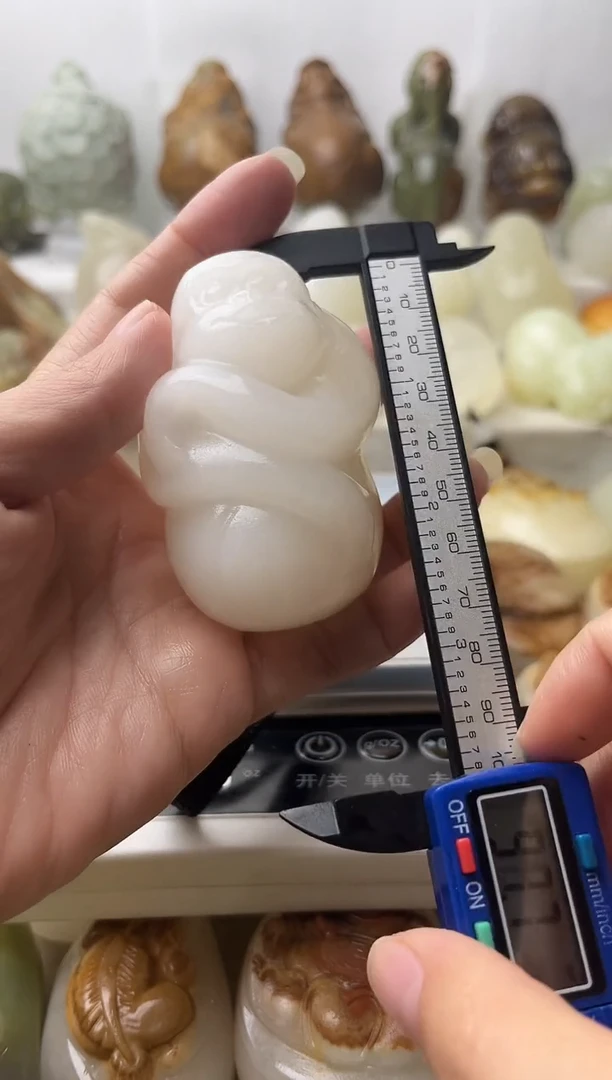 石材方解石棉纹正常不退换猴微瑕