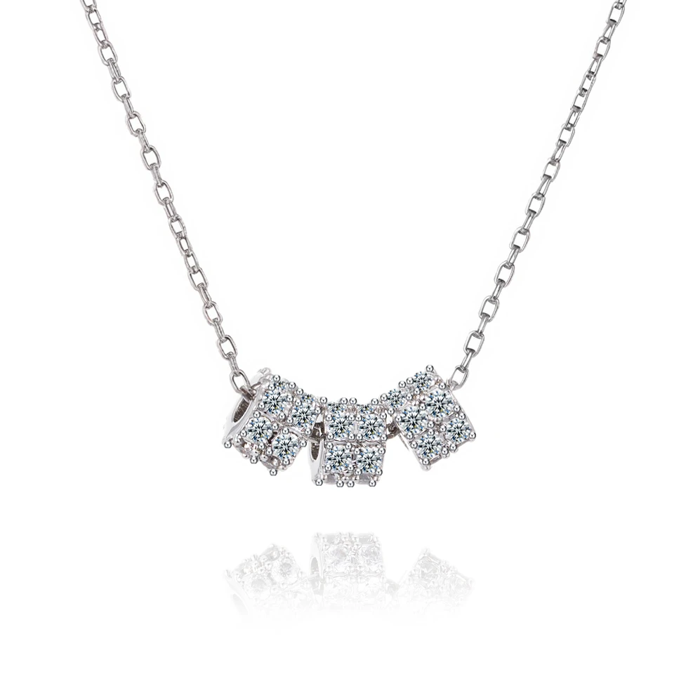 银色灵动小蛮腰轻奢设计感项链XLB00654BB