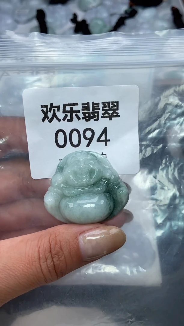 颈饰未镶嵌翡翠缅甸天然翡翠0094