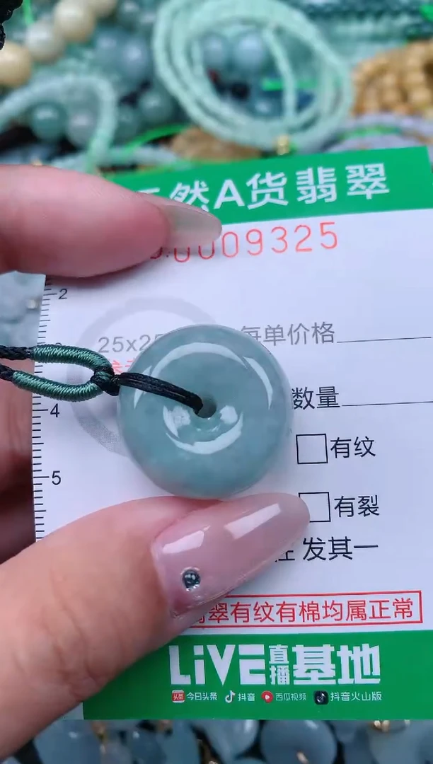 翡翠未镶嵌颈饰.0009325