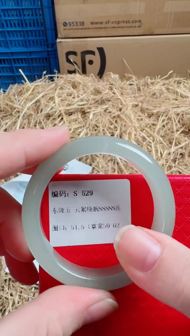 未镶嵌手镯石英质玉S-529