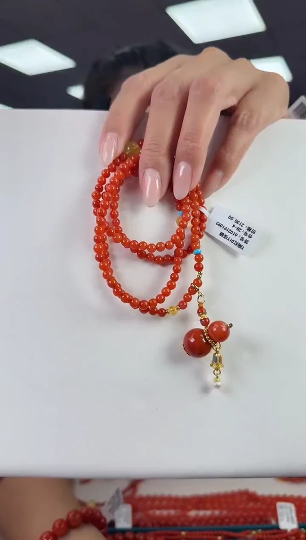 未镶嵌珠串南红玛瑙多样发其一/9622510299