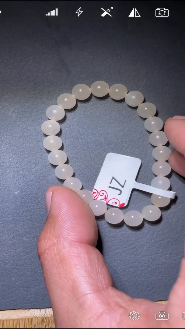 未镶嵌和田玉把件JZ  圆珠手串卡8