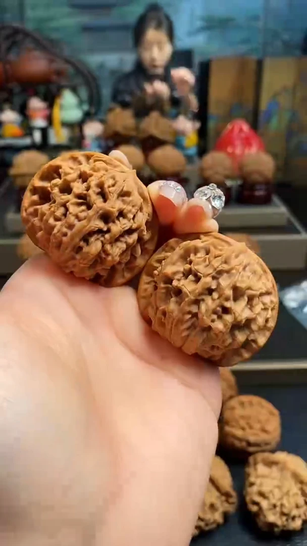 【闪购商品】文玩核桃吊坠K321蟠龙纹44