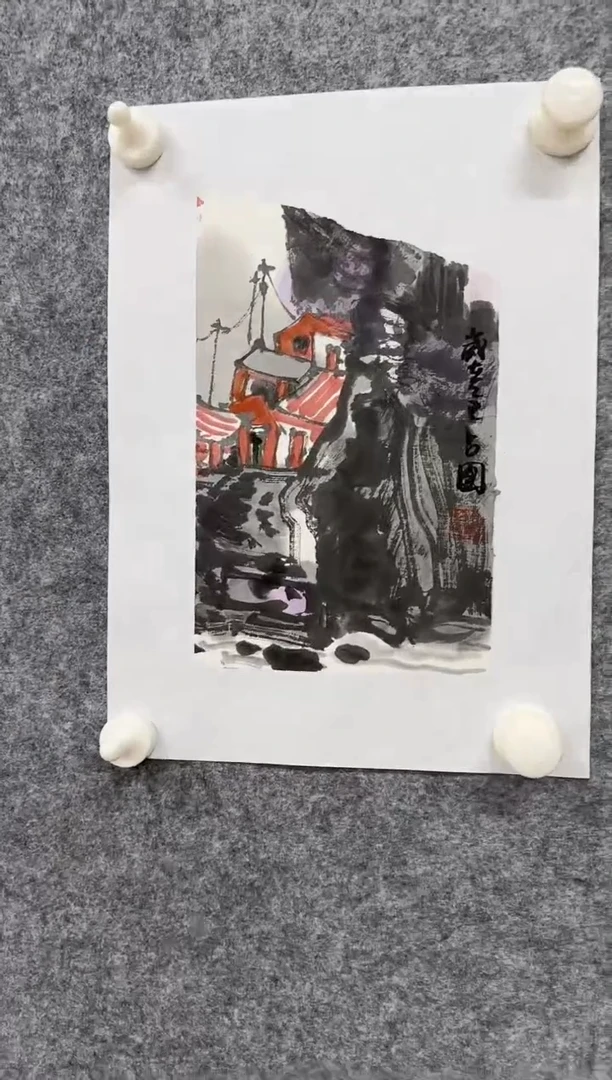 国画ST-JZP老师绘画作品