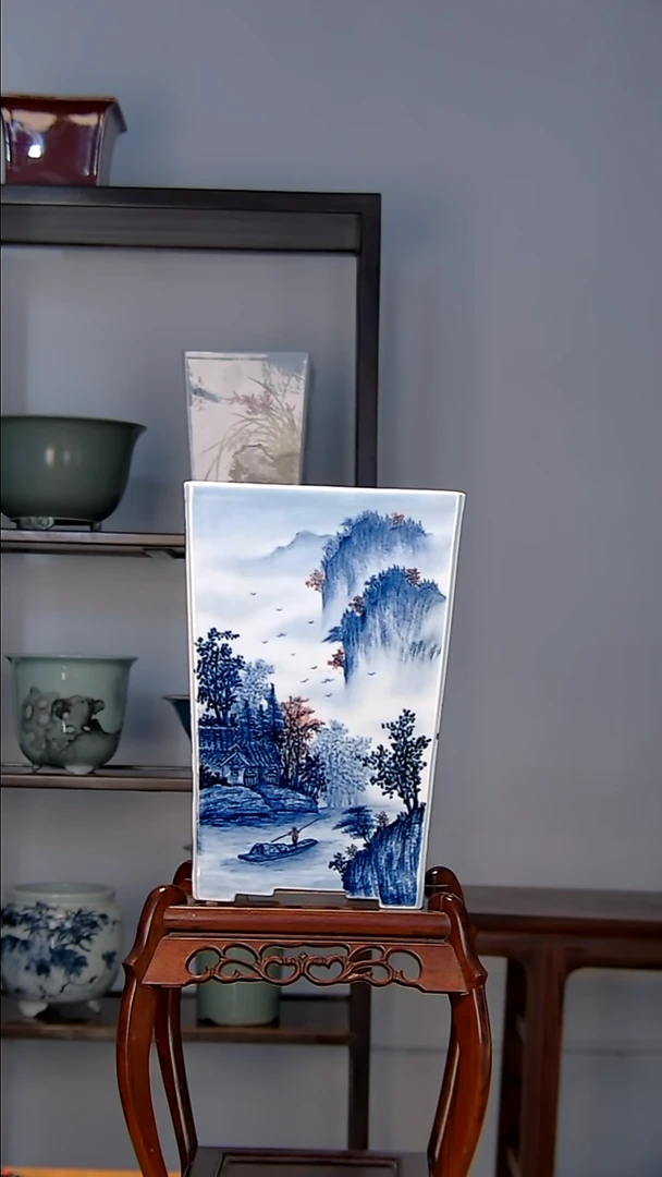 景德镇手工陶瓷兰花盆