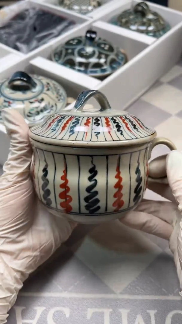 瓷片陶茶666文玩周边多人