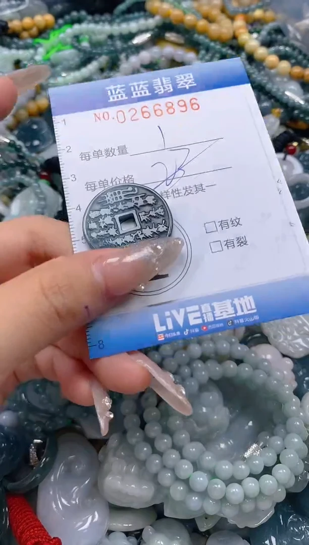翡翠未镶嵌颈饰闪购0266896多样性发其一