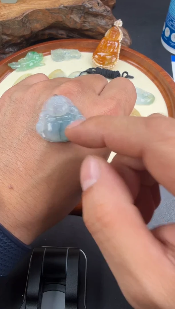 吊坠(不含链)未镶嵌翡翠155---翡翠饰品佛