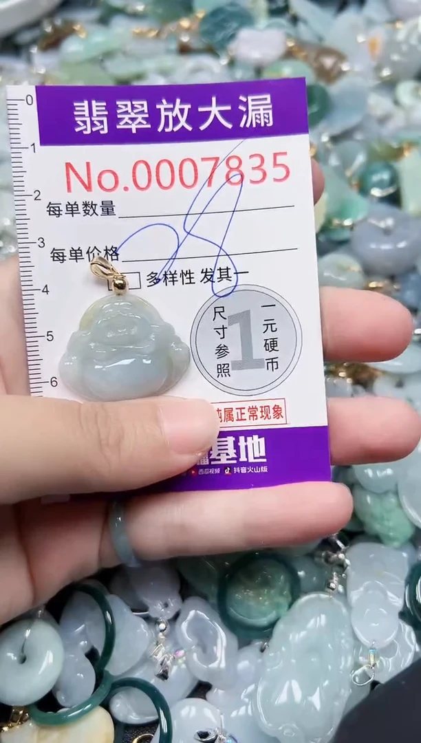 颈饰未镶嵌翡翠7835