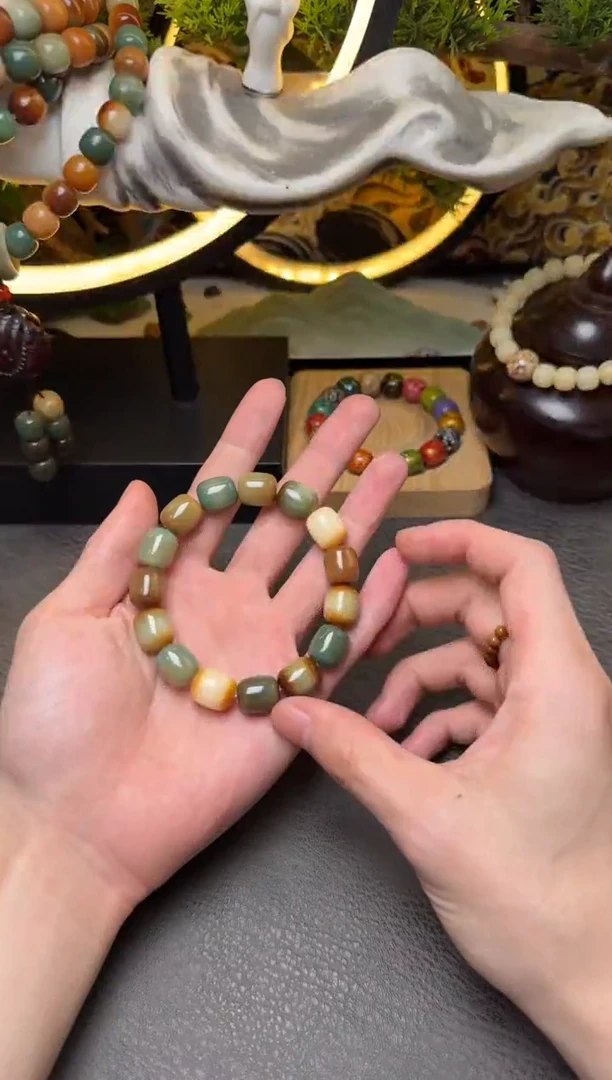 菩提根/象牙果手串敦煌年糕 多宝菩提