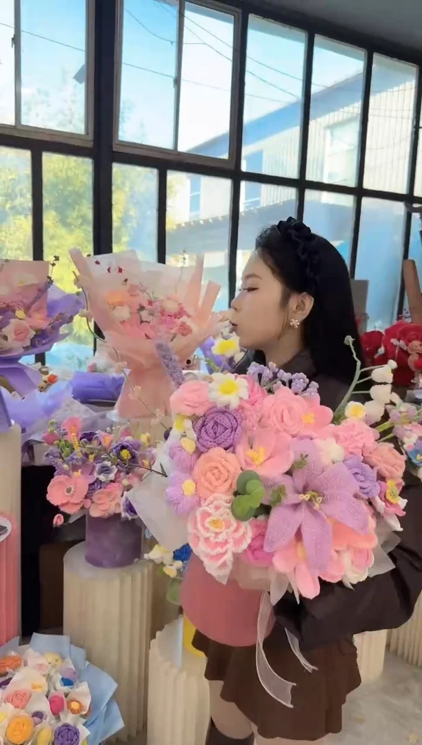 非遗手工定制花束，孤品清仓！