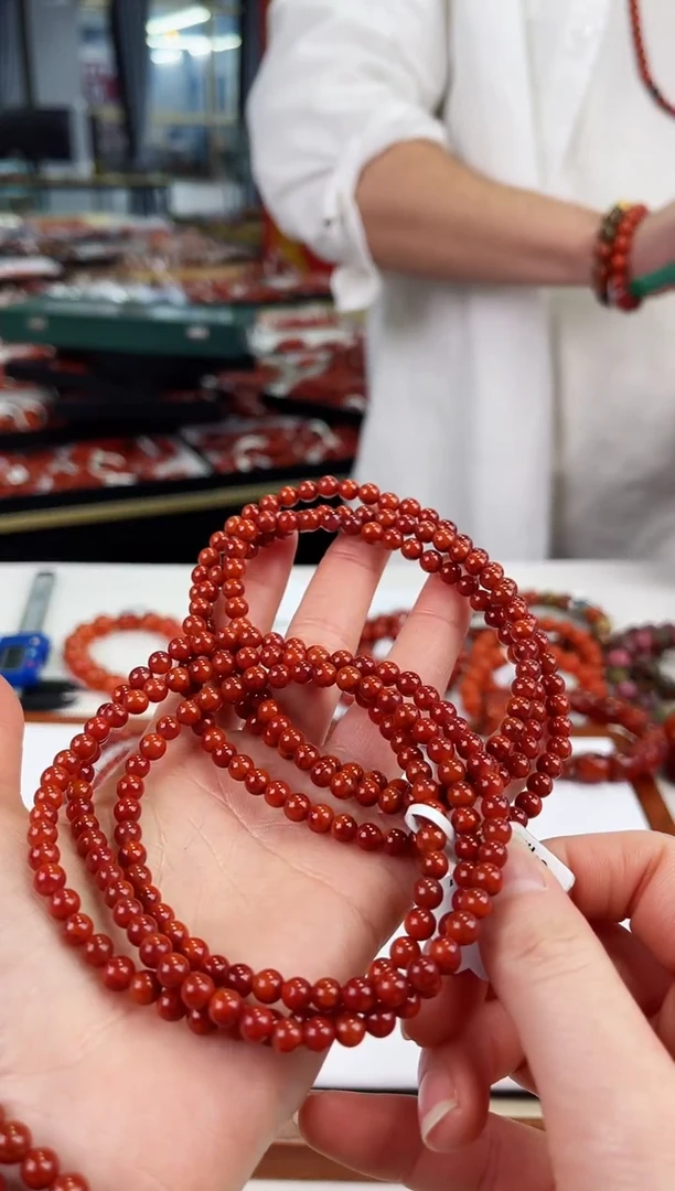 【闪购商品】南红玛瑙瓦西多圈5+未镶嵌（多样式发其一）