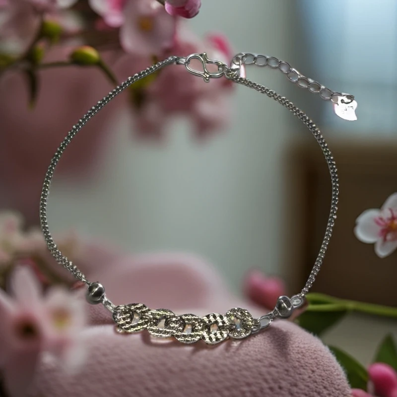 925银手链 （老银工厂3号店）   S18 精品时尚财源滚滚手链160