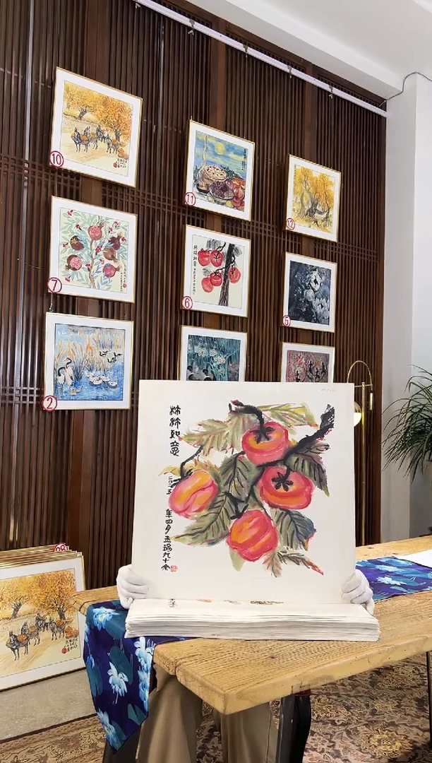 版画耿玉琨名章限量版画S