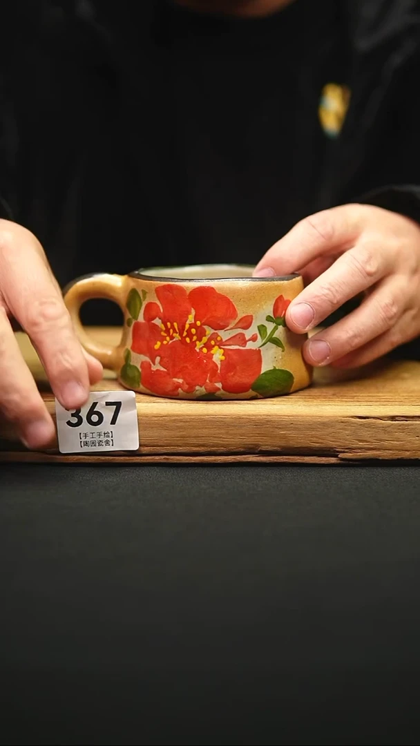 @@陶园瓷舍@@纯手工手绘@高温釉下彩