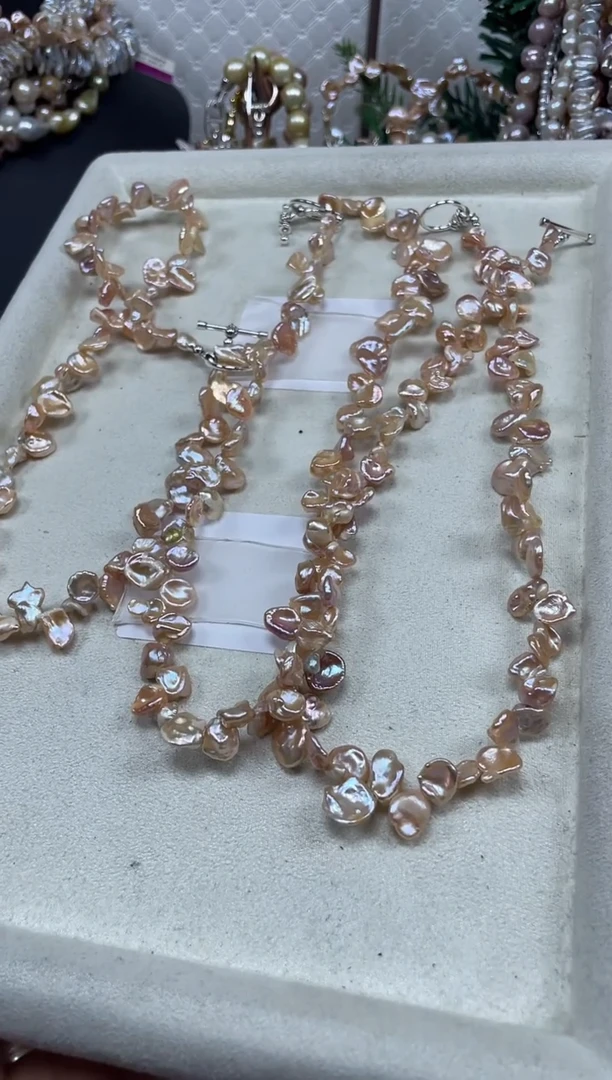 【闪购商品】淡水珍珠项链未镶嵌【纯恬珍珠】（多样性发货发一）