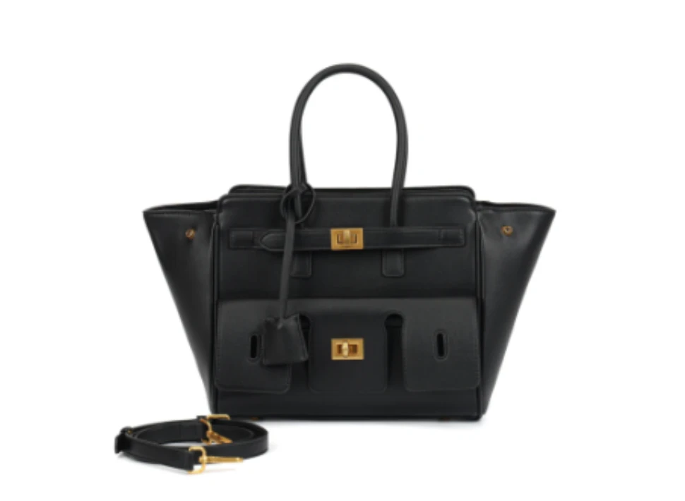 【工厂直销】9656新款时尚简约手提单肩斜跨女包