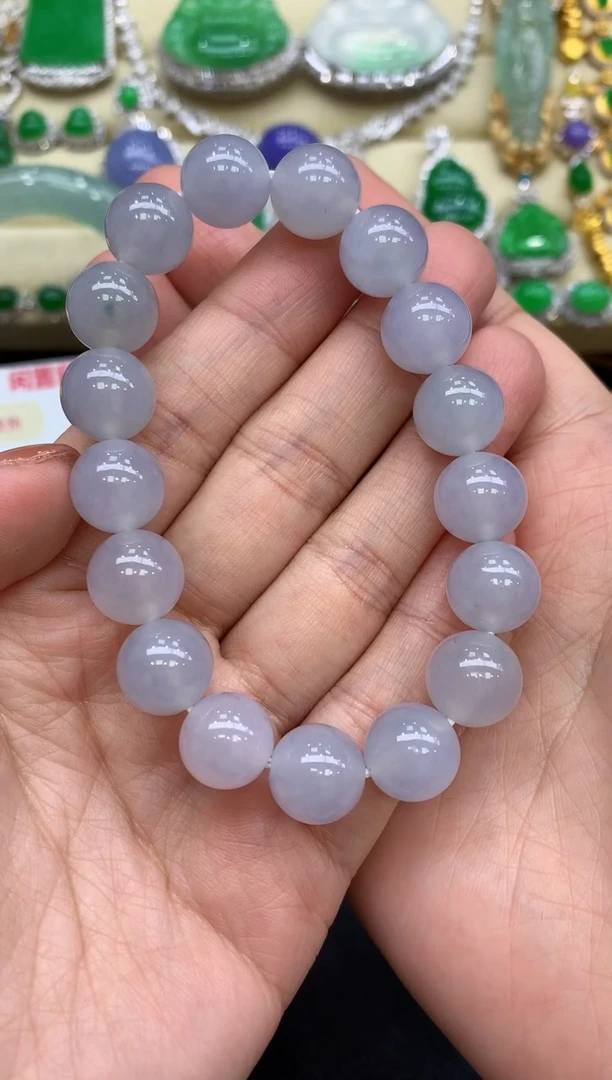 未镶嵌手串翡翠343-中国好珍宝