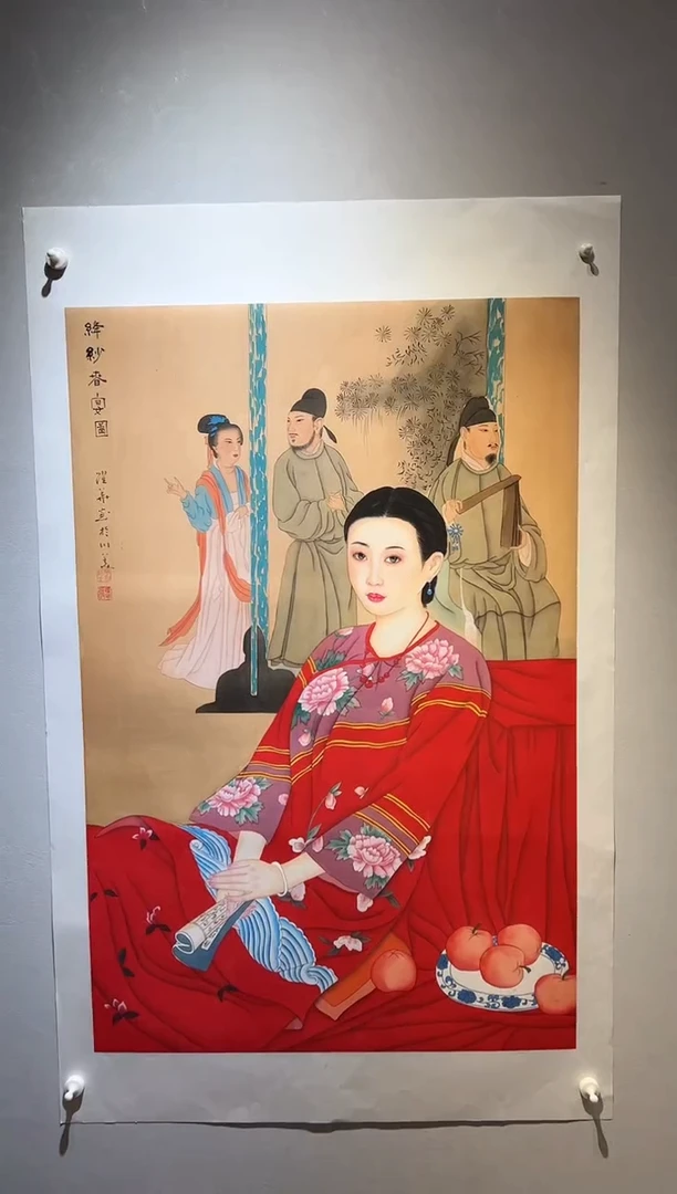 国画国画RW-1300794-张跃华央创美术馆精品定制备案作品