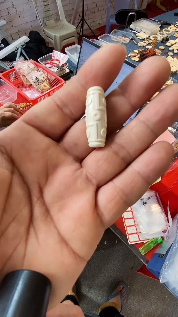 泥塑等****者小把玩件摆件天珠2