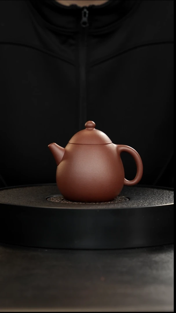 茶壶紫砂黄龙山底槽青龙蛋225cc