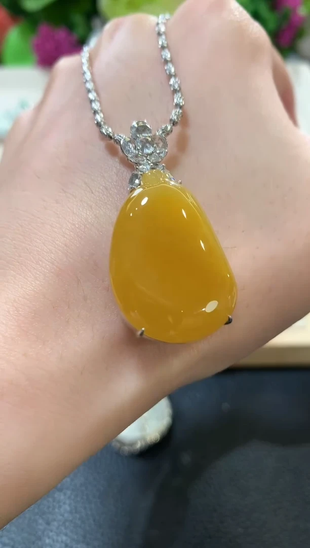 吊坠(不含链)18K金镶嵌翡翠吴*姐c68