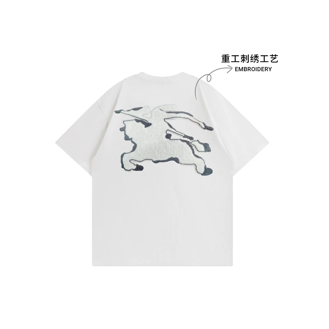 【精梳棉】260g拿破仑纯棉精梳紧密赛络纺重工艺潮牌男女同款T恤