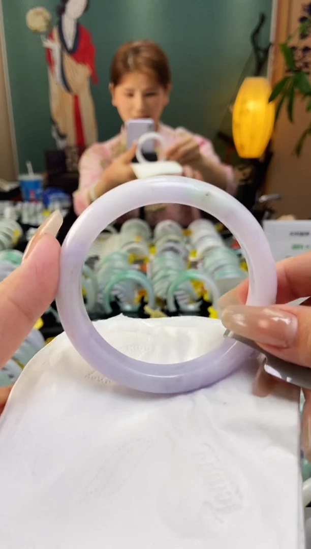 翡翠手镯未镶嵌58.1圈口x