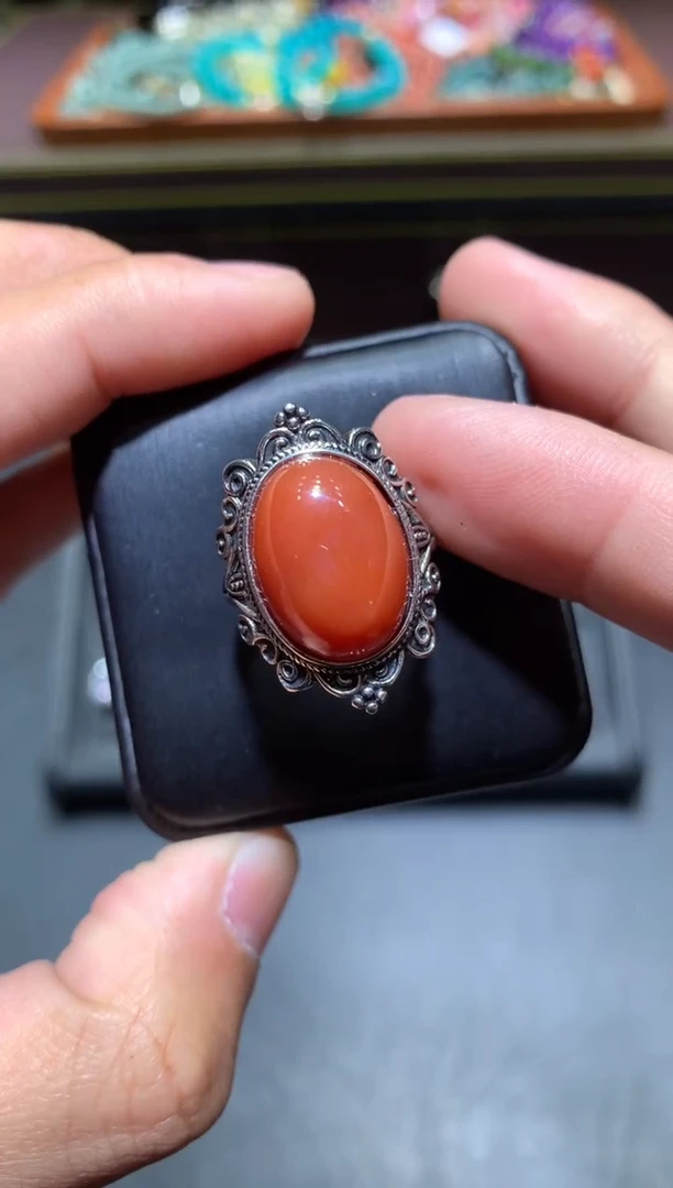 【闪购商品】玛瑙/玉髓冰红未镶嵌T09【多样性发其一】