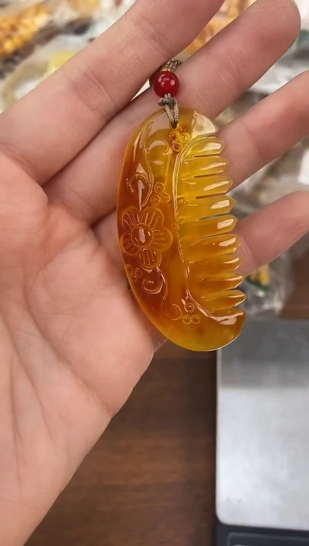 裸石琥珀未镶嵌天然琥珀蜜蜡